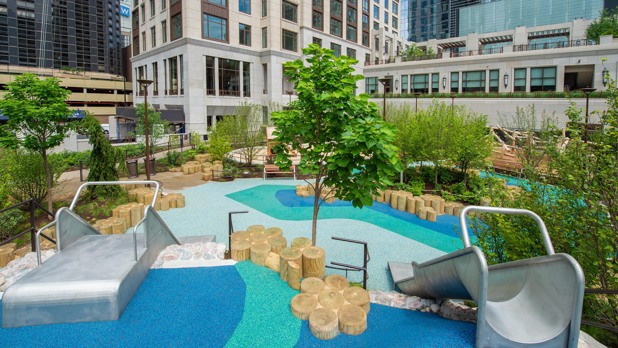 Outdoor Space at One Park — One Park